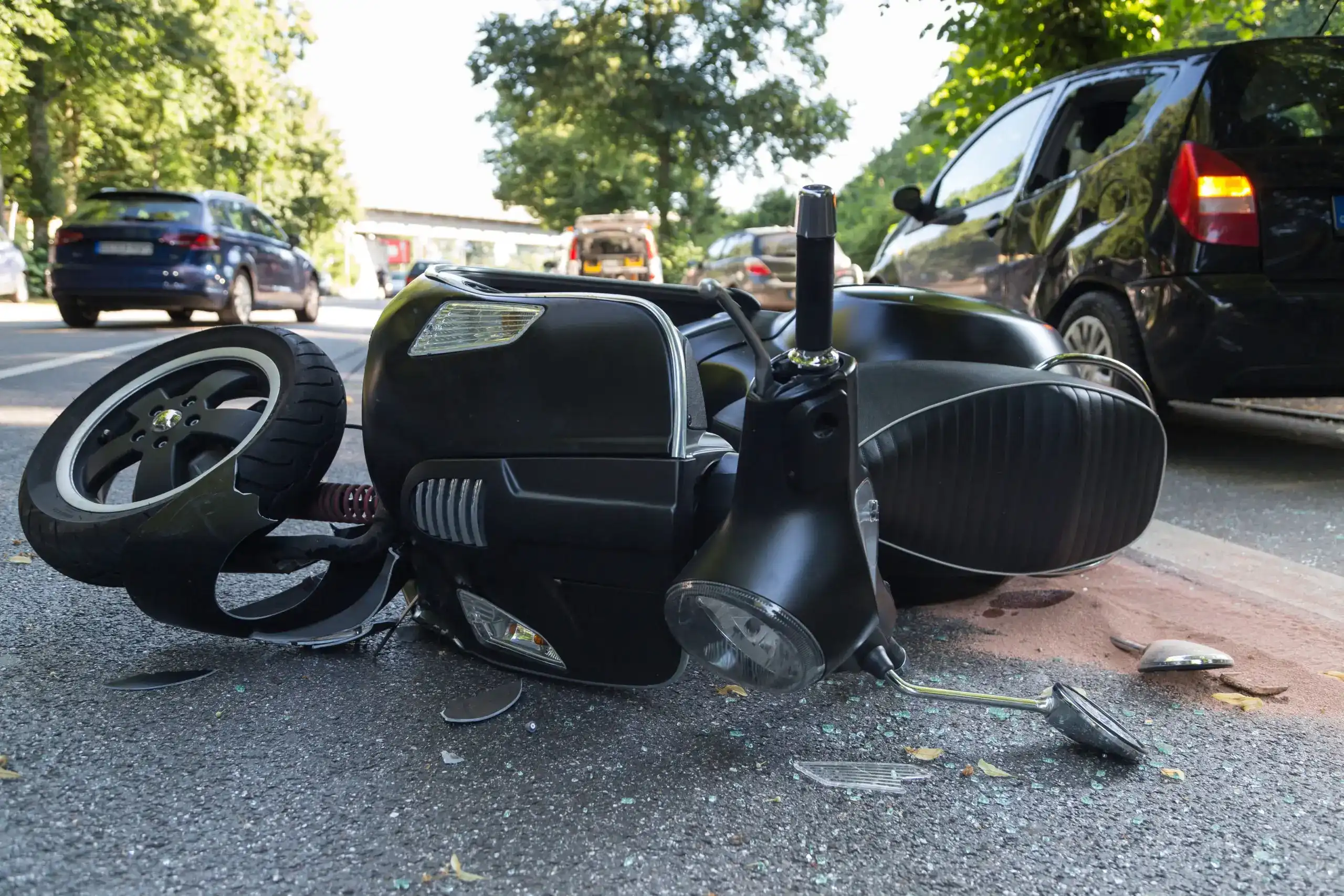 Electric scooter accident attorney reviewing a case